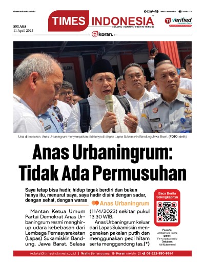 Edisi Selasa, 11 April 2023: E-Koran, Bacaan Positif Masyarakat 5.0