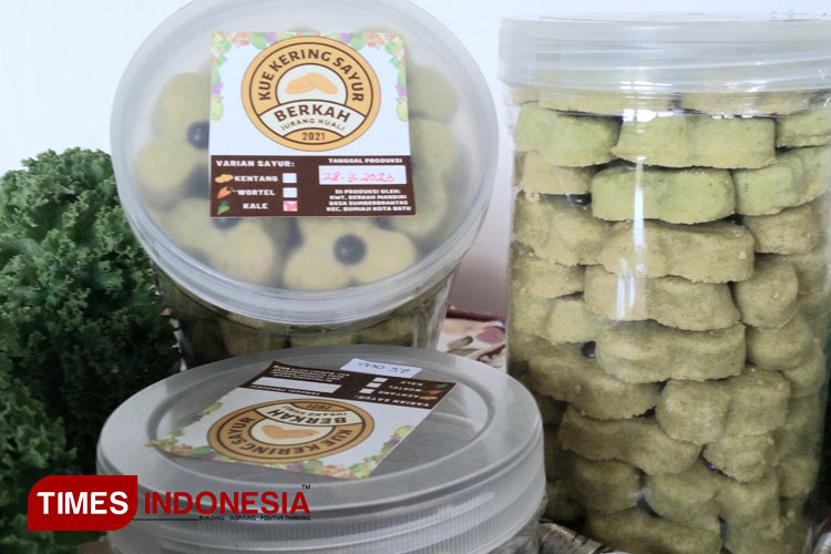 Kue Lebaran Berbahan Sayuran Kale Khas Batu