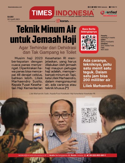 Edisi Rabu, 12 April 2023: E-Koran, Bacaan Positif Masyarakat 5.0