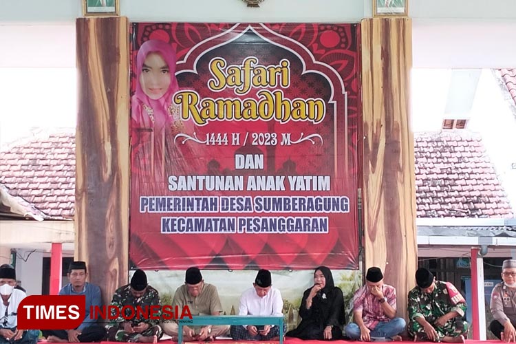 Safari Ramadan, Camat Pesanggaran Imbau Warga Sumberagung Terus Jaga Kondusivitas