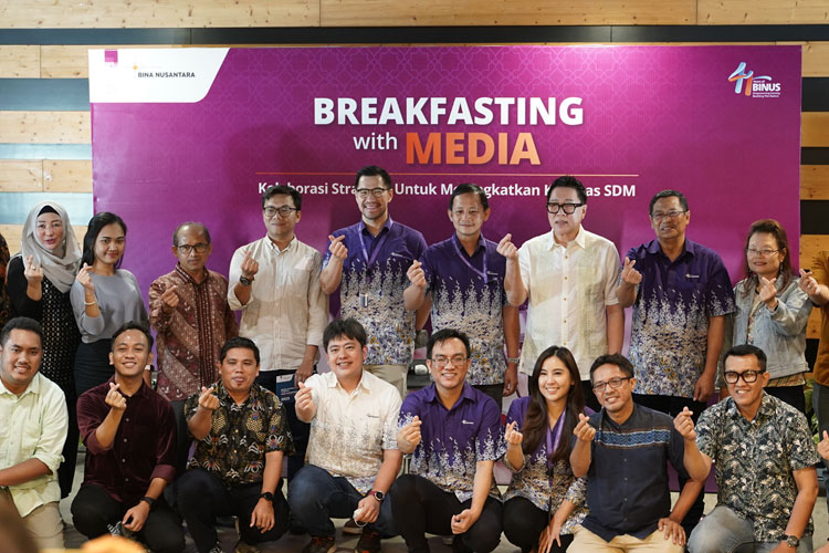 Peluncuran BINUS Media Partnership Program, Membangun Hubungan Sinergis Untuk Memberdayakan Masyarakat