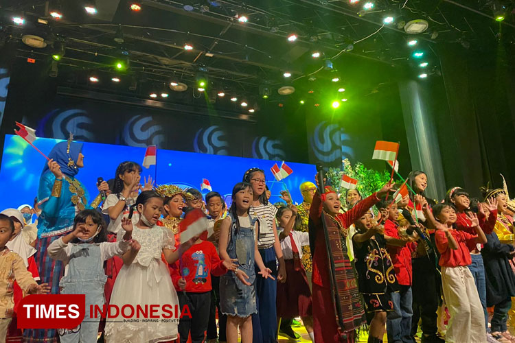 Kemendikbud Ristek Gelar Pentas Anak di Surabaya, Dorong Gernas Cinta Lagu Anak