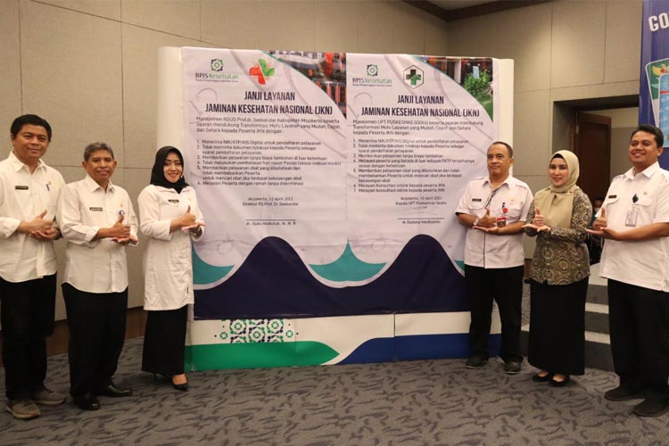 BPJS Kesehatan Mojokerto Tingkatkan Mutu Layanan Digitalisasi JKN 2023