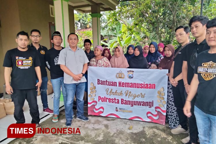Begini Cara Satreskrim Polresta Banyuwangi Tebar Kebaikan di Bulan Penuh Berkah