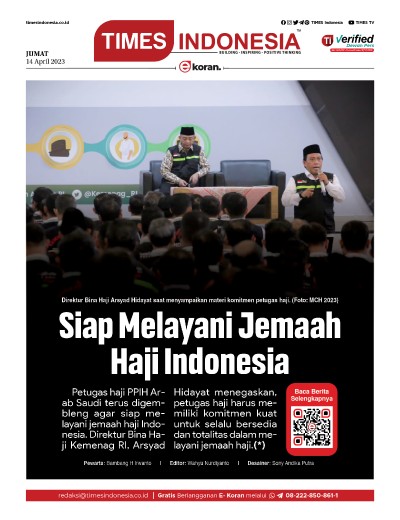 Edisi Jumat, 14 April 2023: E-Koran, Bacaan Positif Masyarakat 5.0