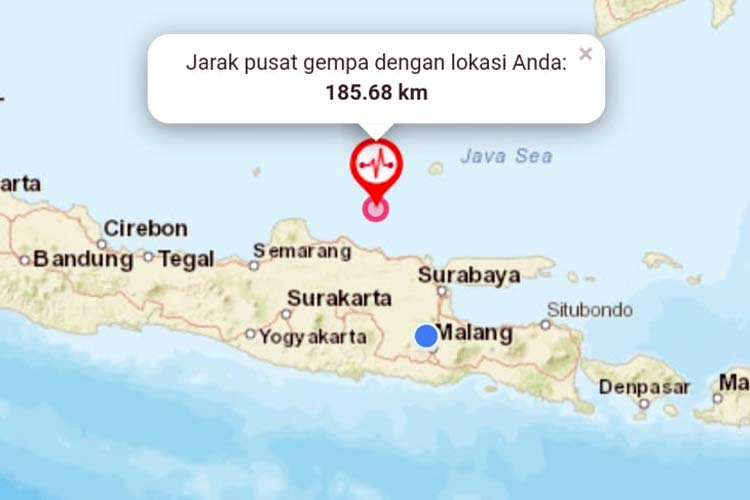 Gempa Di Tuban 6.6 SR, BPBD Lakukan Monitoring dan Menghimbau Warga Agar Selalu Waspada