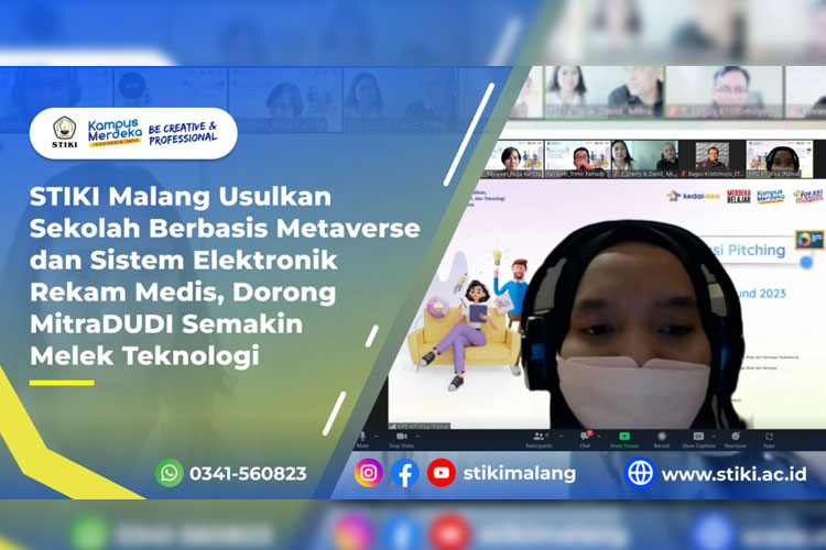 STIKI Malang Usulkan Sekolah Berbasis Metaverse dan Sistem Elektronik Rekam Medis, Dorong Mitra DUDI Semakin Melek Teknologi