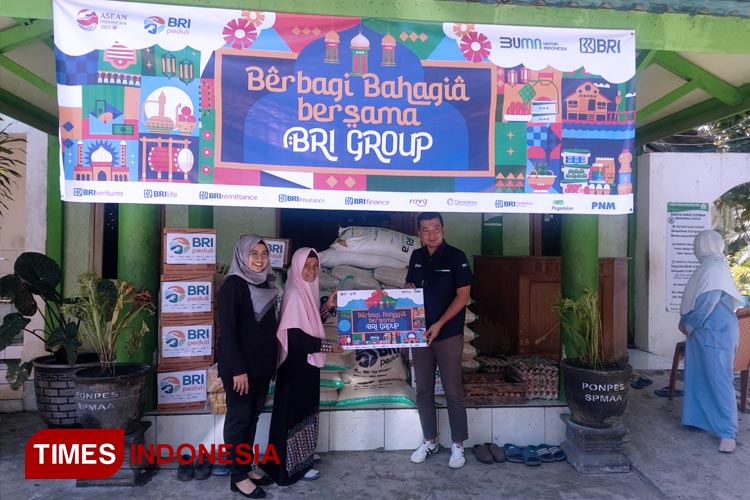 Momen Ramadan 2023, BRI Lamongan Berbagi Bahagia dengan Anak Yatim Piatu