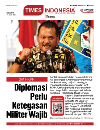 Edisi Minggu, 16 April 2023: E-Koran, Bacaan Positif Masyarakat 5.0