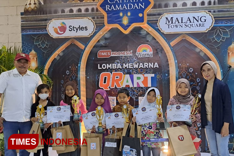Ini Daftar Pemenang Lomba Mewarnai QR Art Hasyim Ashari dan Gus Dur