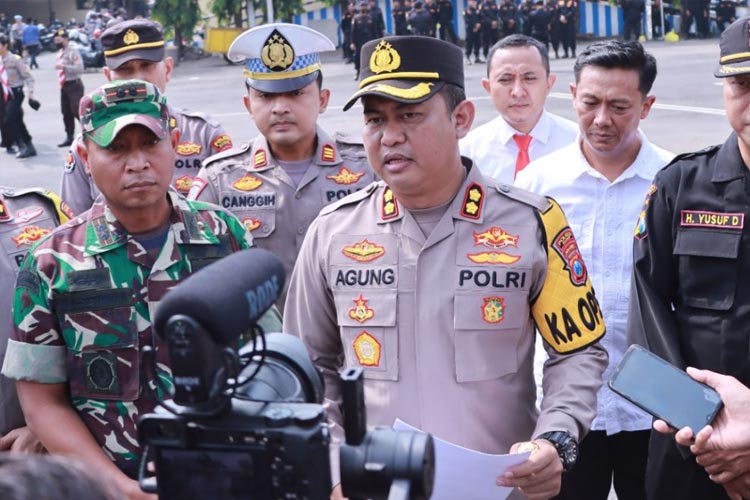 Simpang 3 Mengkreng Jadi Atensi Operasi Ketupat Semeru 2023 Polres Kediri