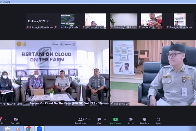 Kolaborasi BPPSDMP, PPVTPP dan Peragi Selenggarakan BOC On The Farm