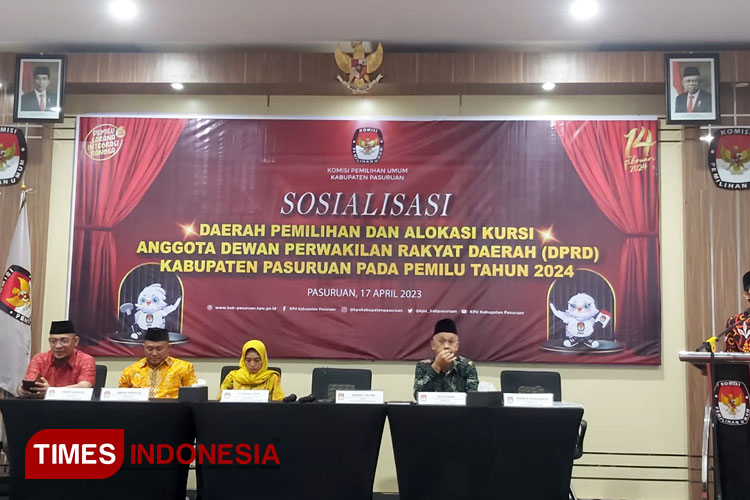 Pasuruan Jadi 6 Dapil, Ini Rinciannya dari KPU Kabupaten Pasuruan