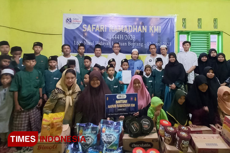 Tutup Rangkaian Safari Ramadan, PT KMI Gelar Bukber di Panti Asuhan Nurul Hidayah