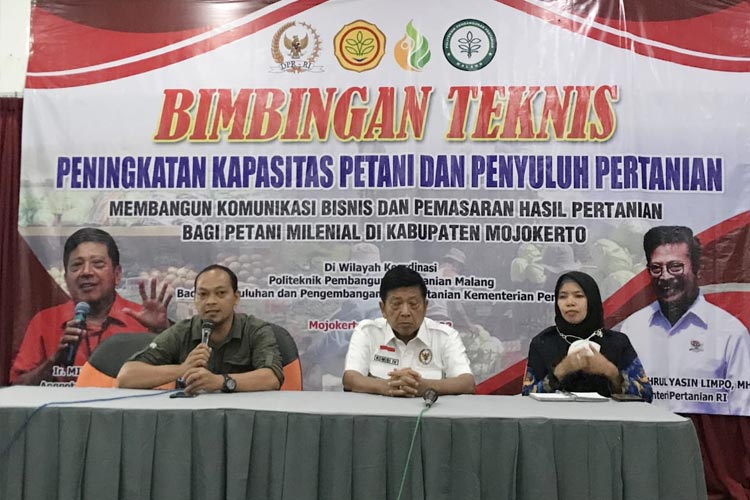 Polbangtan Malang Dorong Penyuluh dan Petani Kuasai Komunikasi Bisnis dan Pemasaran Hasil Pertanian