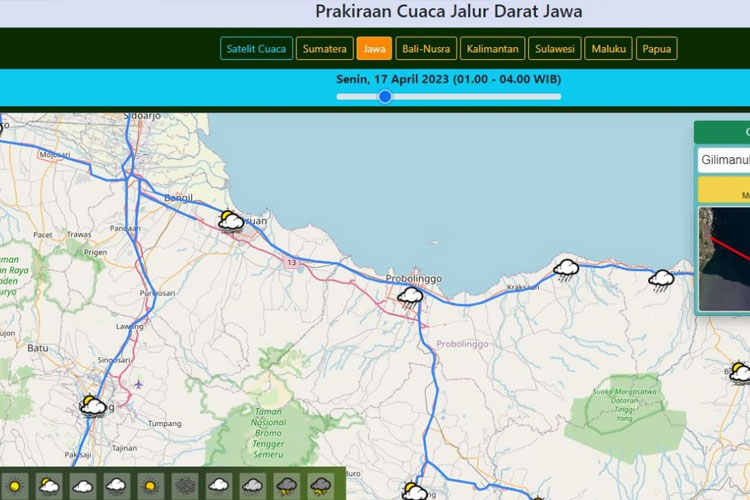 BMKG Luncurkan Aplikasi Mengetahui Cuaca Buruk Bagi Pemudik Lebaran ...