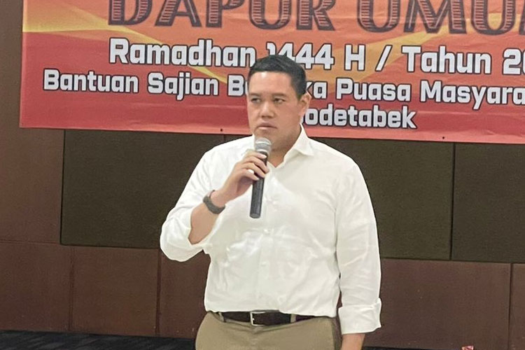 Dave: Selama Bulan Ramadan Dapur Umum Kosgoro 1957 Bagi 25 Ribu Nasi Box di Jabodetabek