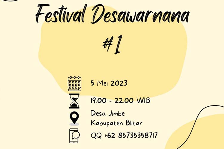 Festival Desawarnana 1 Perayaan Seni dan Budaya di Desa Jimbe Blitar