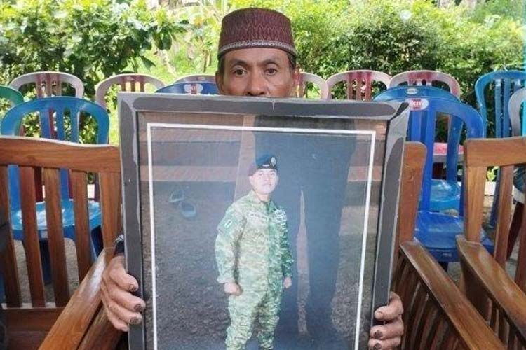 Pratu Miftahul Arifin merupakan prajurit TNI yang gugur dalam baku tembak dengan Kelompok Separatis Teroris (KST) - (FOTO: ist)