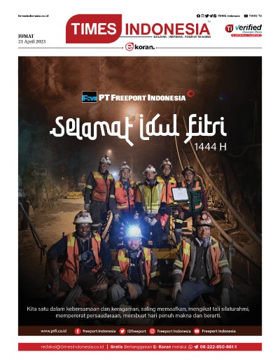 Edisi Jumat, 21 April 2023: E-Koran, Bacaan Positif Masyarakat 5.0