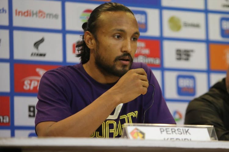 Pemain Persik Kediri Rohit Chand. (Foto: Dok. Persik Kediri)