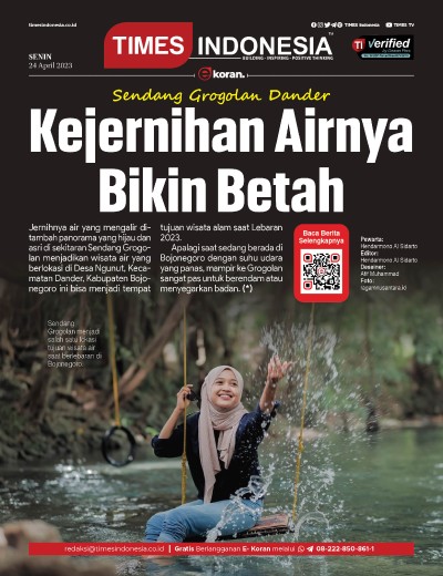 Edisi Senin, 24 April 2023: E-Koran, Bacaan Positif Masyarakat 5.0