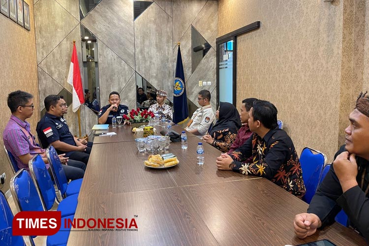 Tekankan Bacaleg Bebas Narkoba, KPU Kota Banjar Datangi BNNK Ciamis