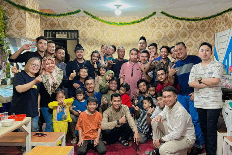 Luar Biasa! Family Kitchen Suki & Grill Bontang Jadi Tempat Halal Bihalal Perusahaan Besar