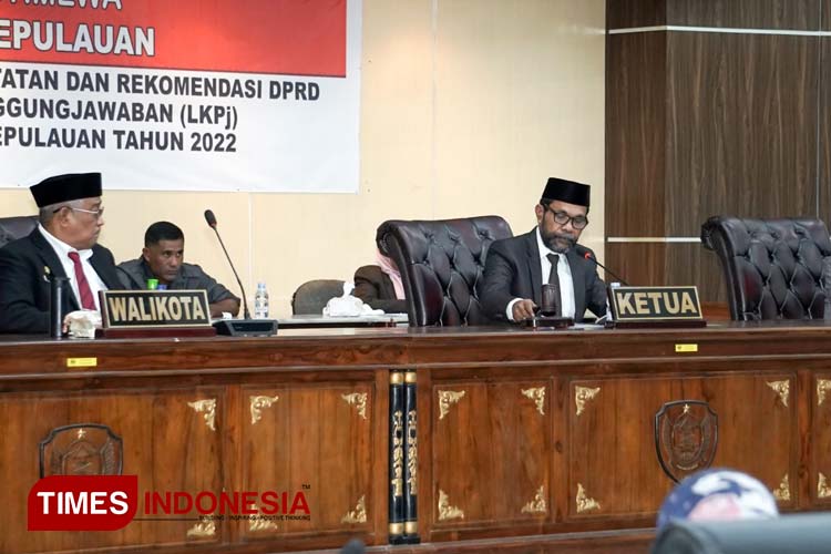 DPRD Berikan Catatan ke Pemkot, Wali Kota Tidore: Ditindaklanjuti