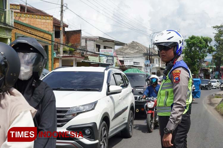 Arus Mudik dan Balik Lancar, DMI-KNPI Apresiasi Kinerja Polres Malang
