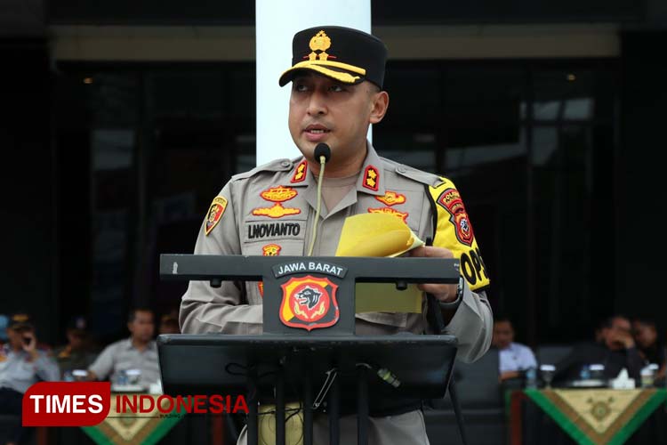 Antisipasi Pengamanan May Day 2023, Aparat Gabungan di Majalengka Gelar Apel Kontijensi