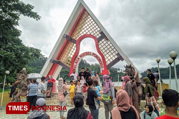 Libur Lebaran 2023, Pengunjung Telaga Ngebel Ponorogo Tembus 10 Ribu Orang