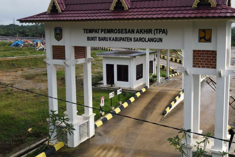 Kementerian PUPR RI Bangun TPA Sarolangun di Jambi yang Ramah Lingkungan