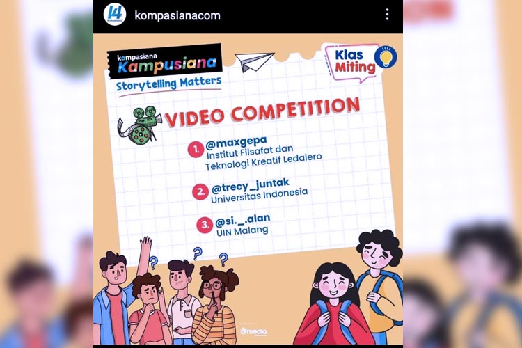 Mahasiswa Humaniora UIN Malang Jadi Juara Nasional