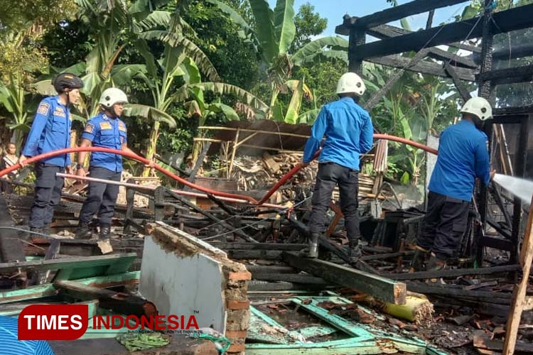 Tiga Hari Tiga Rumah Warga di Bondowoso Hangus Terbakar