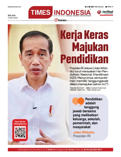 Edisi Selasa, 2 Mei 2023: E-Koran, Bacaan Positif Masyarakat 5.0