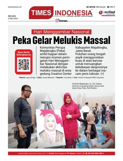 Edisi Selasa, 2 Mei 2023: E-Koran, Bacaan Positif Masyarakat 5.0