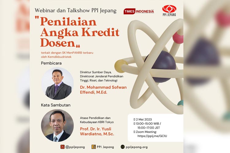 PPI Jepang Sosialisasikan Penilaian Angka Kredit Dosen Ini Tujuannya