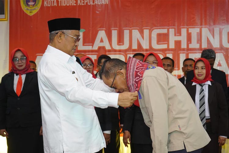 Wali Kota Tidore Kepulauan Launching 33 Aksi Perubahan