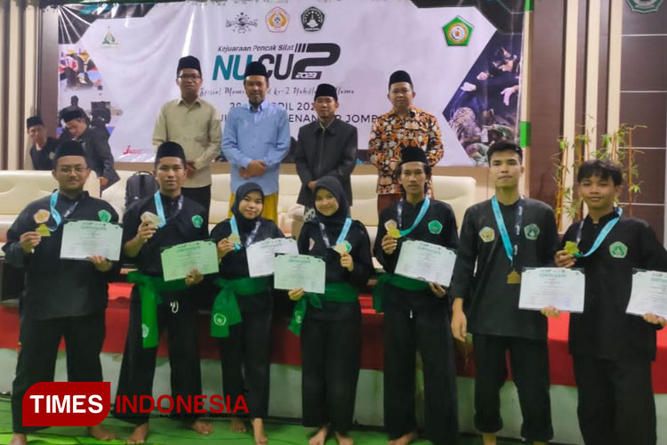 UKM Pagar Nusa Unisla Sabet 7 Medali di Kejuaraan NU CUP 2