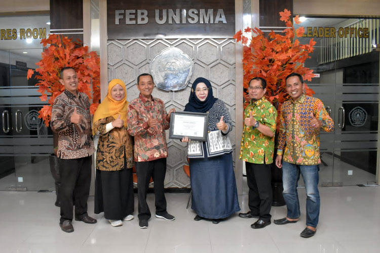 Berdaya Saing Internasional, Program Studi Akuntansi FEB Unisma Raih Akreditasi Unggul
