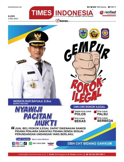 Edisi Kamis, 4 Mei 2023: E-Koran, Bacaan Positif Masyarakat 5.0