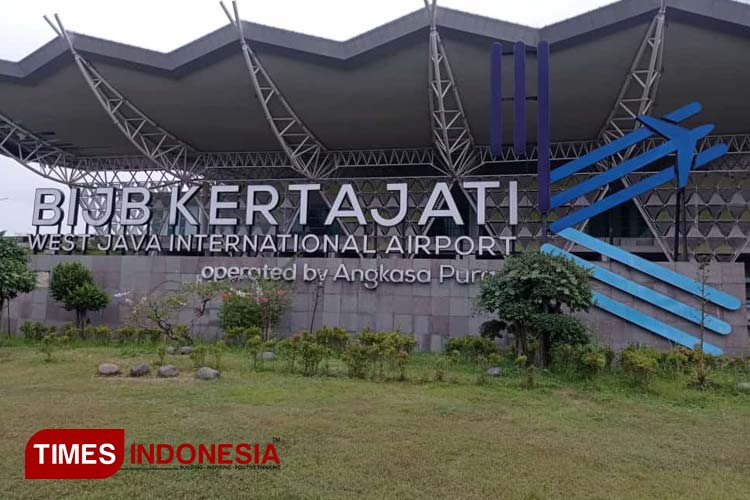 Bandara Internasional Kertajati perdana menerbangkan jemaah haji Indonesia dari Asrama Haji Indramayu. (FOTO: Fahmi/TIMES Indonesia) 