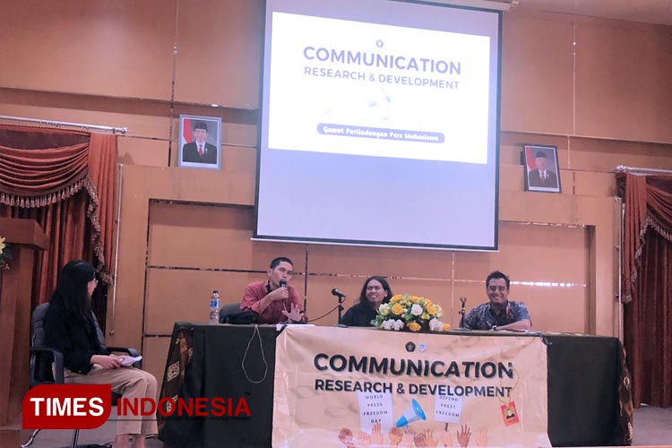 Peringati Hari Pers Sedunia, HIMANIKA UB Diskusi Mengenai Perlindungan Pers Mahasiswa