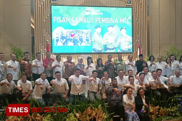 Acara silaturahmi kebangsaan dan pamit kenal pembina MTC yang digelar di Hotel Grand Mercure Kota Malang. (Foto: Maghrubio Javanoti/TIMES Indonesia)