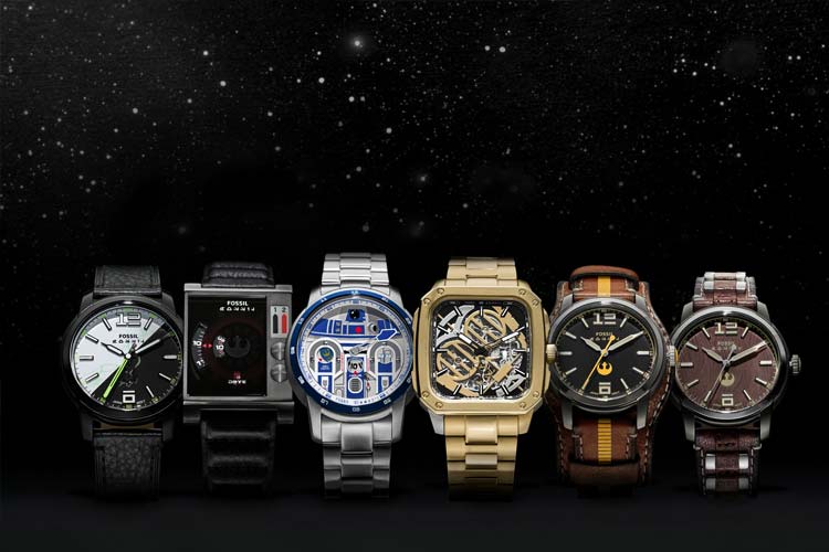 The Star Wars X Fossil collection, launching pada 4 Mai 2023 (FOTO: WATCHPRO)