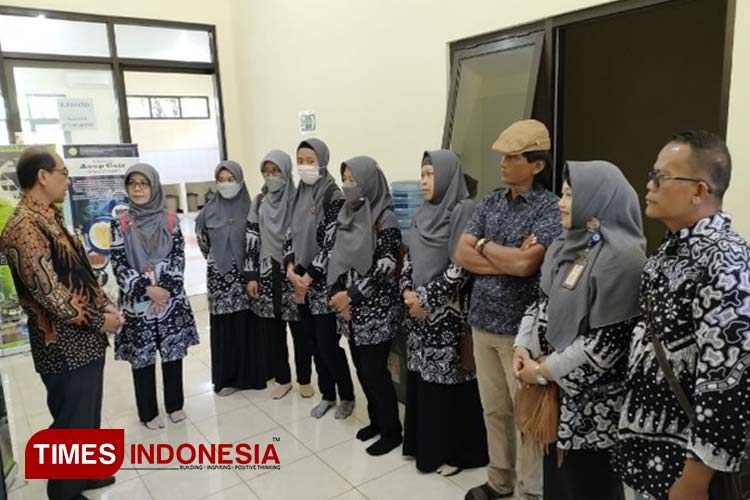 Penyuluh Pertanian Kabupaten Sleman melakukan studi banding ke BBPP Ketindan. (Foto: BBPP Ketindan for TIMES Indonesia)