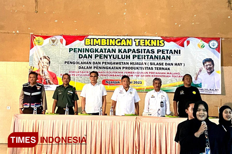 Antisipasi Musim Kemarau, Polbangtan Malang Gelar Bimtek Teknologi Pembuatan Silase dan Hay di Nganjuk