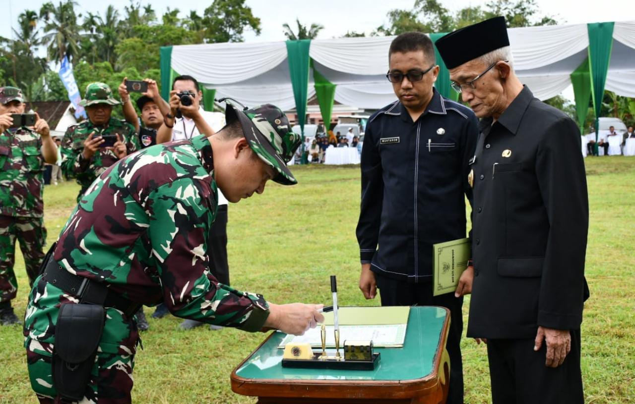 TMMD 2023 Kodim Bondowoso Resmi Dibuka, Ini Program Unggulannya