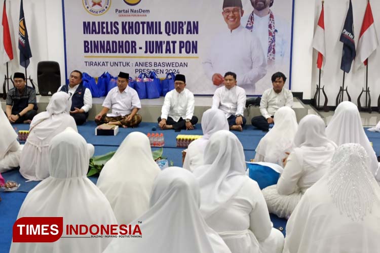 Garap Ceruk Kultural, NasDem Jatim Bumikan Khotmil Quran Binnadhor Jumat Pon